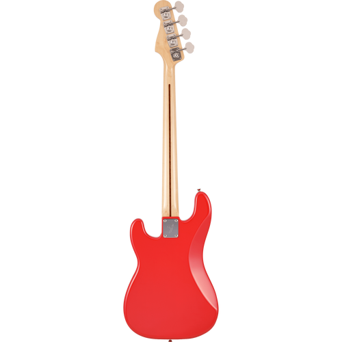 Fender Made In Japan Limited International Color Precision Bass Guitar, Maple, Morocco Red