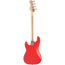 Fender Made In Japan Limited International Color Precision Bass Guitar, Maple, Morocco Red