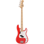 Fender Made In Japan Limited International Color Precision Bass Guitar, Maple, Morocco Red