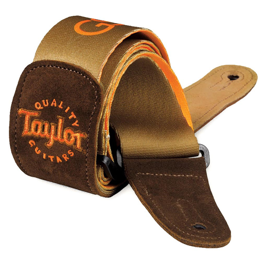 Taylor GS Mini Guitar Strap - Brown Signature