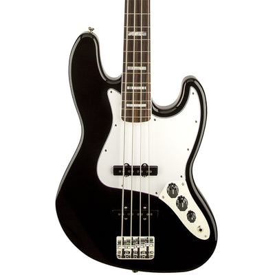 70S Jazz Bass - Rosewood Fingerboard - Black - 3-Ply B/W/B Pickguard