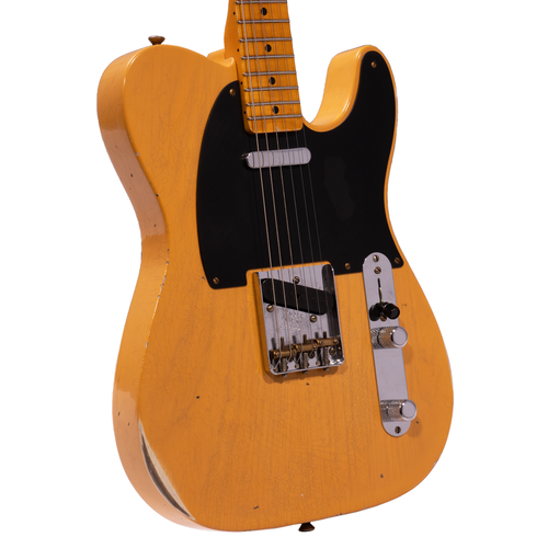 Fender Custom Shop Limited Edition '51 Nocaster Electric Guitar, Relic, Aged Nocaster Blonde