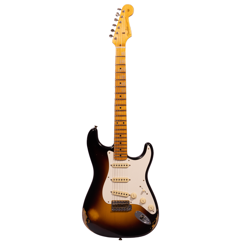 Fender Custom Shop Limited Edition '57 Stratocaster Relic, Wide-Fade 2-Color Sunburst Electric Guitar