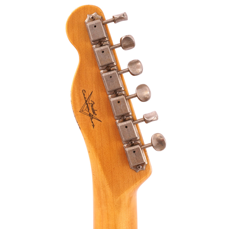 Fender Custom Shop '52 Telecaster Relic, Faded Aged Nocaster Blonde Electric Guitar