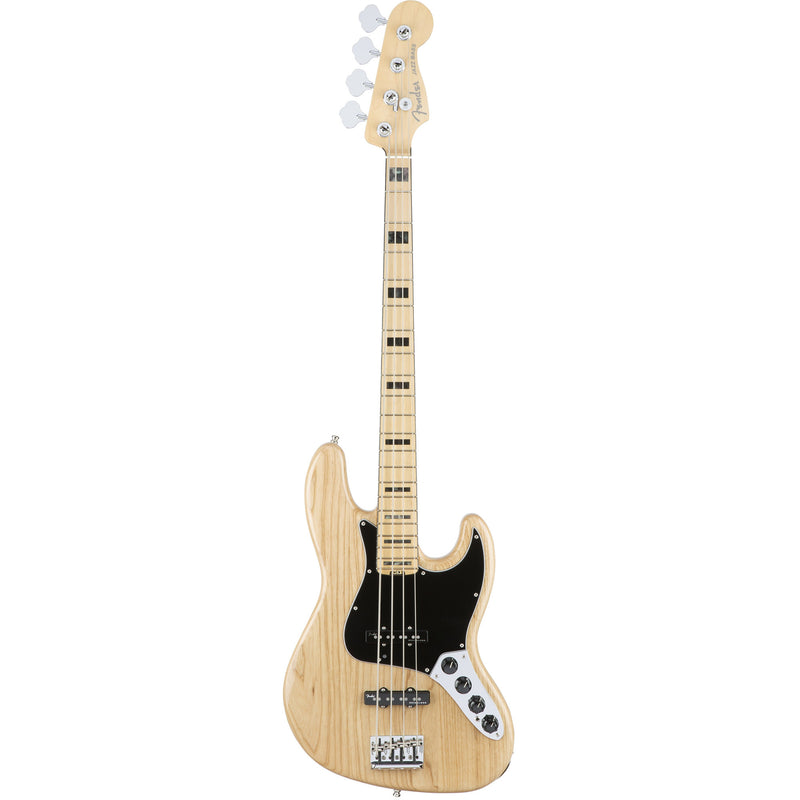 Fender American Elite Jazz Bass Ash Maple Neck - Natural