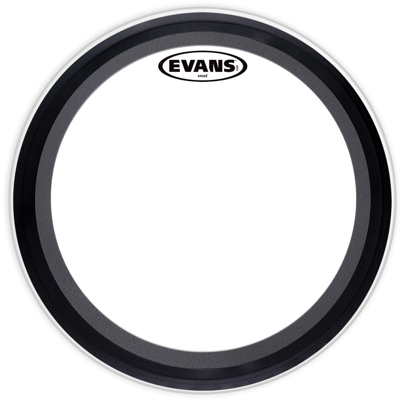 Evans 18" EMAD One-Ply Batter Bass Head With Muffle
