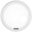 Evans 22" EQ3 Coated White Resonant Bass Head