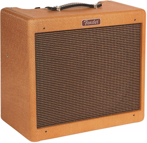 Fender Blues Junior Lacquered Tweed Tube Combo Electric Guitar Amplifier - 120V