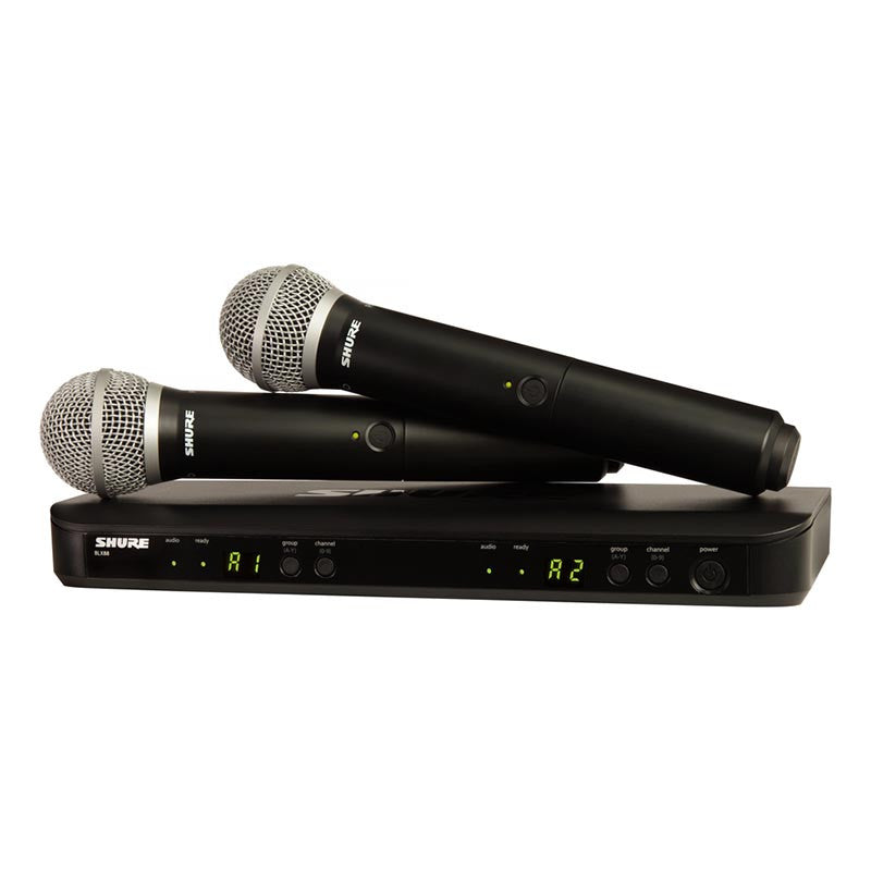Shure Dual Channel Handheld Wireless System - H9 Band