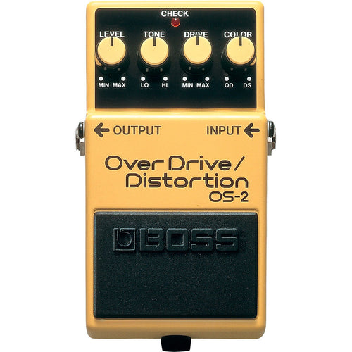 pedal boss overdrive Boss OS-2 Overdrive Distortion Pedal