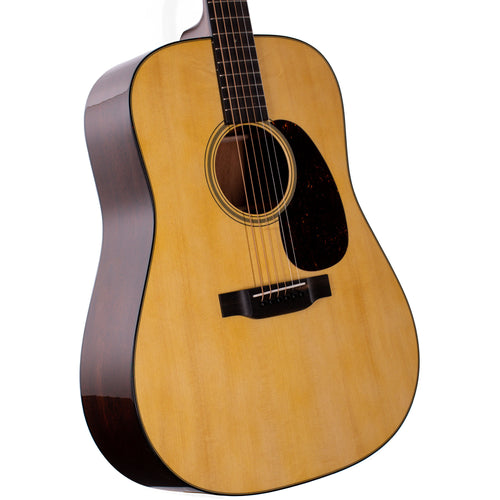 Martin Custom Shop 18-Style Dreadnought, Sinker Mahogany and Adirondack Spruce Acoustic Guitar