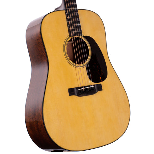 Martin Custom Shop 18-Style Dreadnought, Sinker Mahogany and Adirondack Spruce Acoustic Guitar