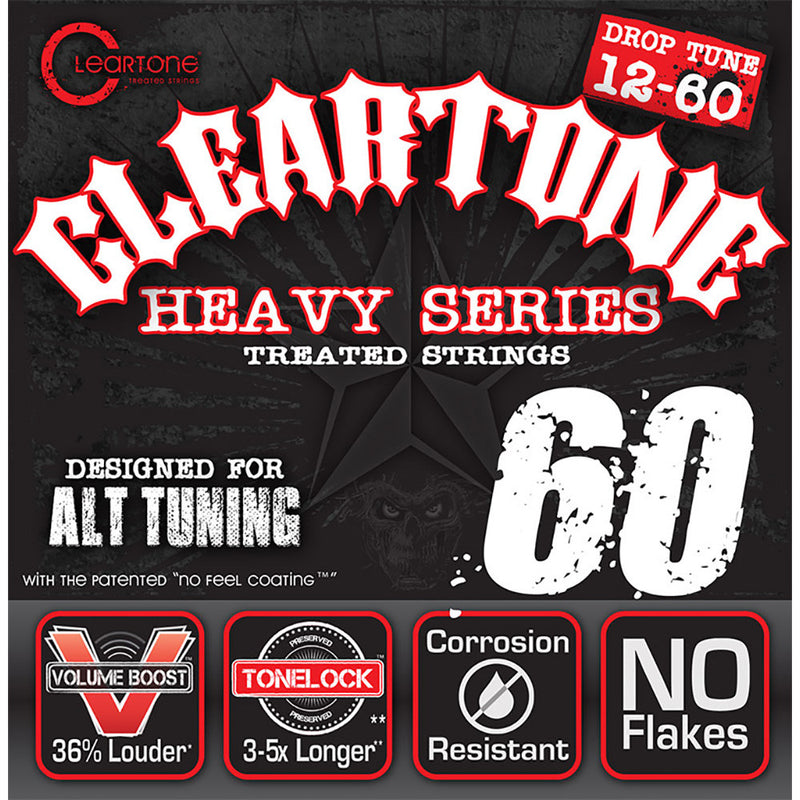 Cleartone Heavy Series .012-.060 Alt Tuning 60