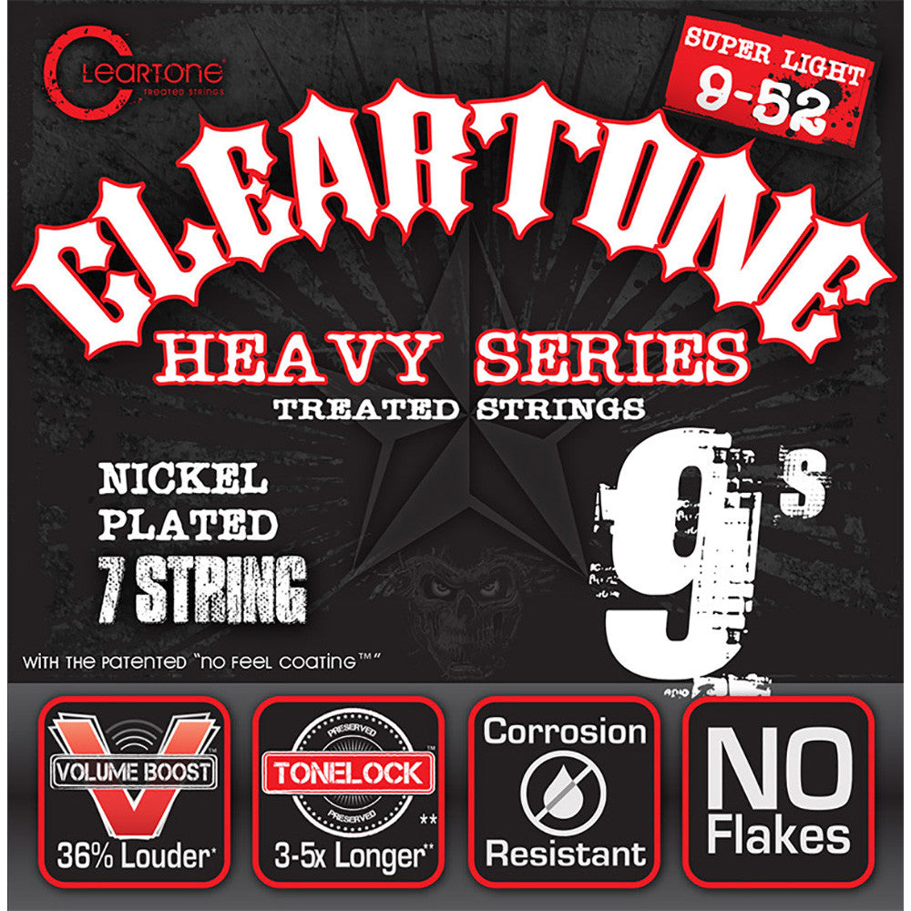 Cleartone Nickel Plated Electric 7 String Light 09-52