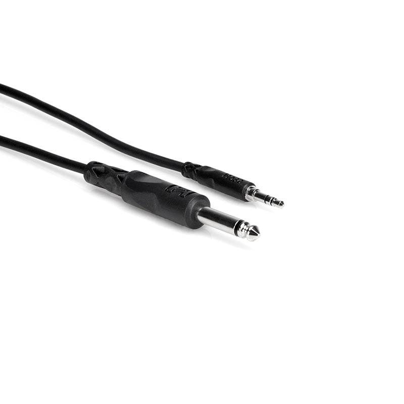Hosa 5ft Cable 3.5mm TRS to 1/4" TS