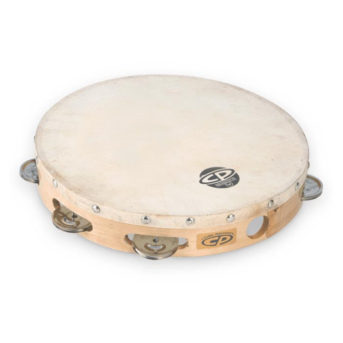 LP 10" Tambourine With Head Single Row