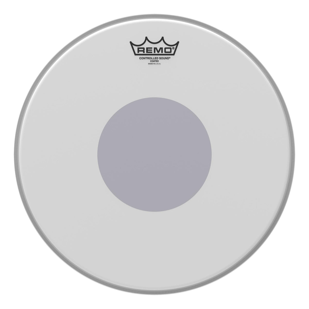 Remo 14" Coated Controlled Sound With Black Dot