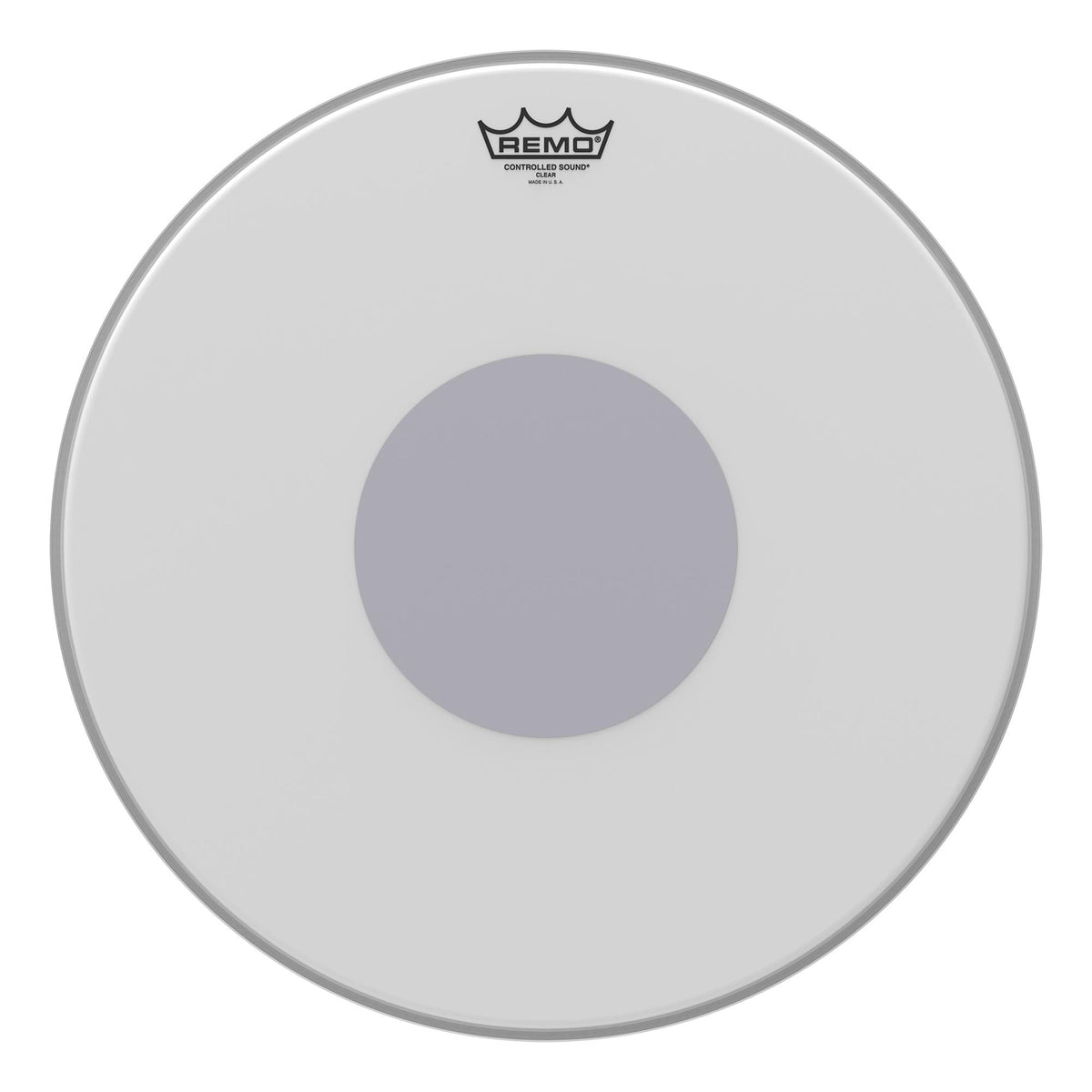 Remo - Controlled Sound - Coated - 18" - Bottom Black Dot