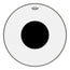 Remo Bass - Controlled Sound - Clear 22" - Black Dot On Top