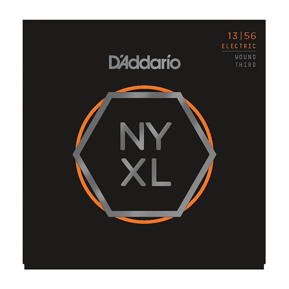 D'Addario 13-56 NYXL Medium Wound 3RD Nickel Wound Electric Strings
