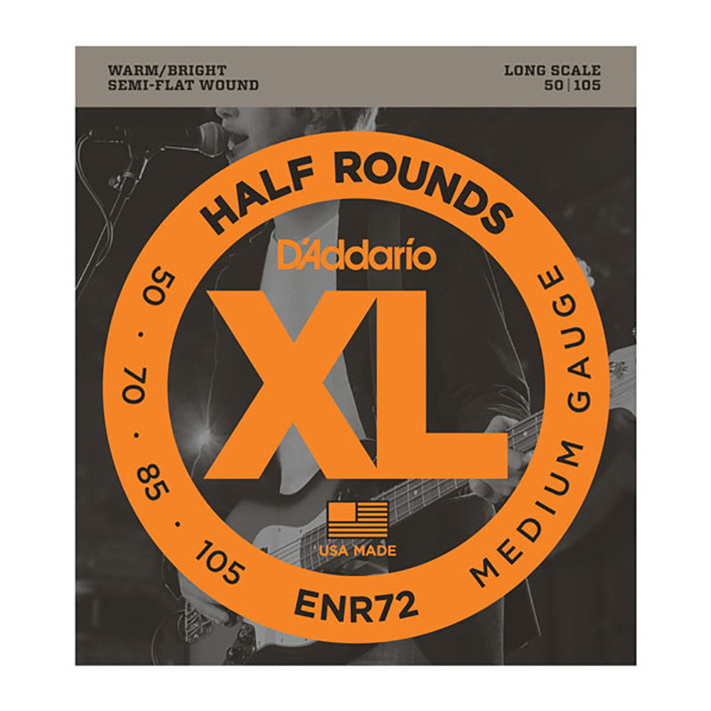 D'Addario 50-105 Long Half Round Set