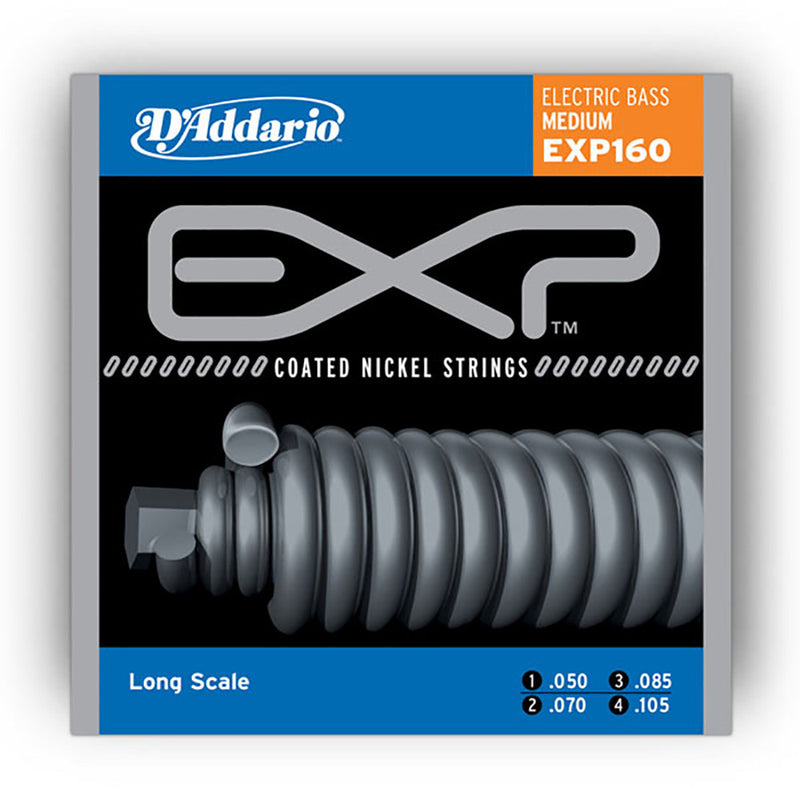 D'Addario Coated Nickel Wound Bass Strings - 50-105