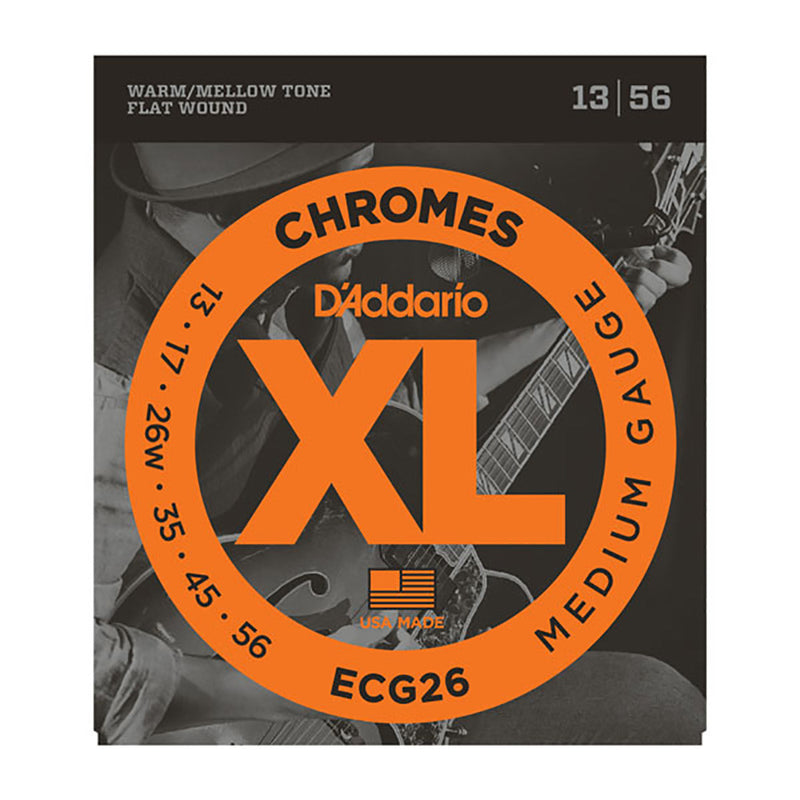 D'Addario Jazz Chromes Medium 13-56