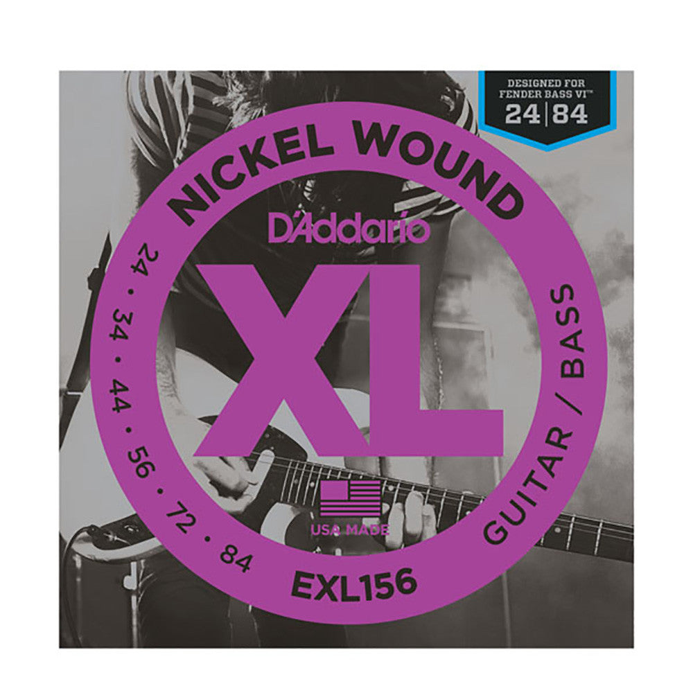 D'Addario Strings For A Fender VI Bass