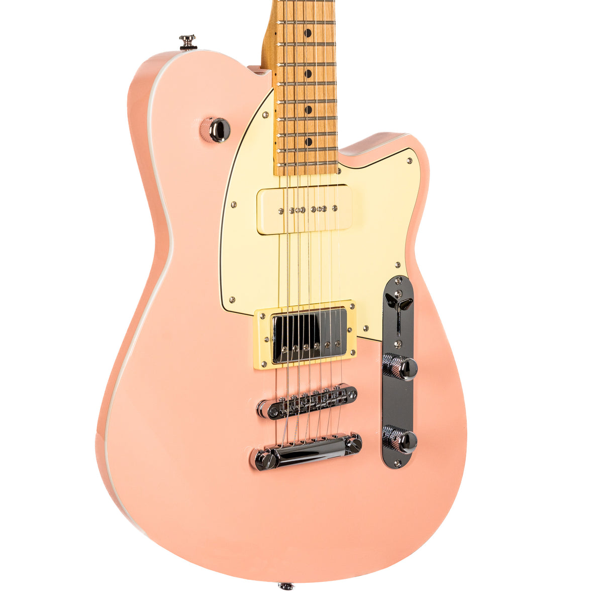 Reverend Double Agent OG, Orchid Pink, Parchment Pickguard, Russo Music Exclusive