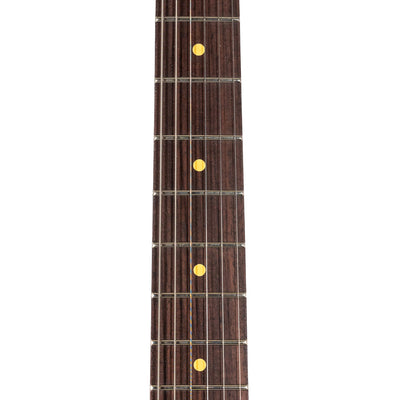 Reverend Double Agent OG Electric Guitar, Rosewood, Periwinkle Burst
