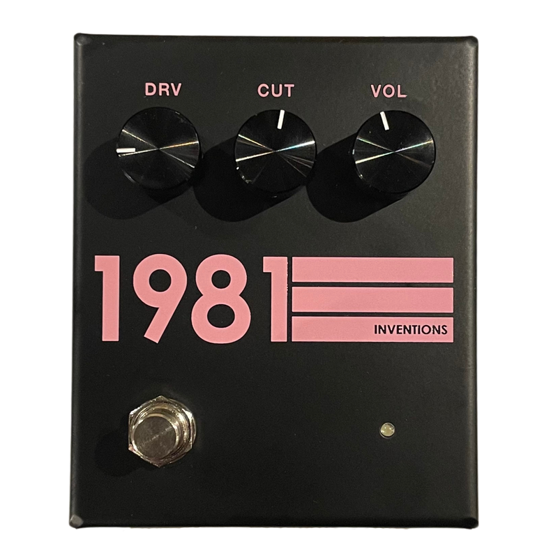 1981 Inventions DRV Overdrive No3 Overdrive Effect Pedal