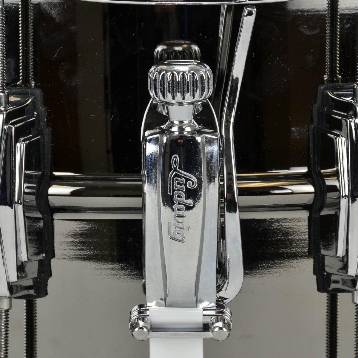 Ludwig 6.5x14" Black Beauty Brass Shell Snare - Smooth Shell - Imperial Lugs