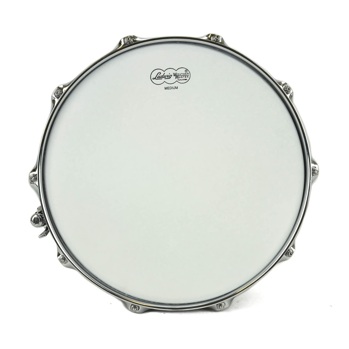 Ludwig 6.5x14" Black Beauty Brass Shell Snare - Smooth Shell - Imperial Lugs