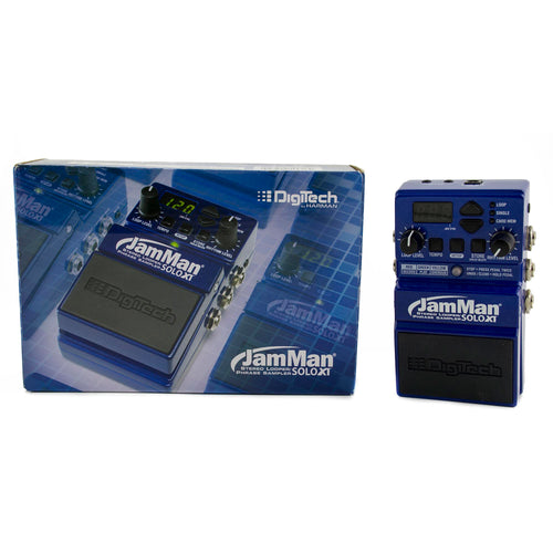 Amazon.com: Digitech JMSXT Jamman Solo XT Stereo Looper Phrase Sampler  Pedal : Musical Instruments