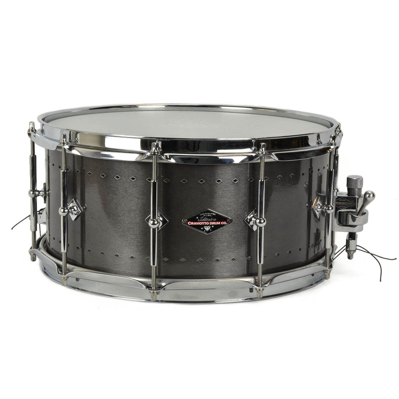 Craviotto 6.5x14" Solitaire Snare - Aged Pewter