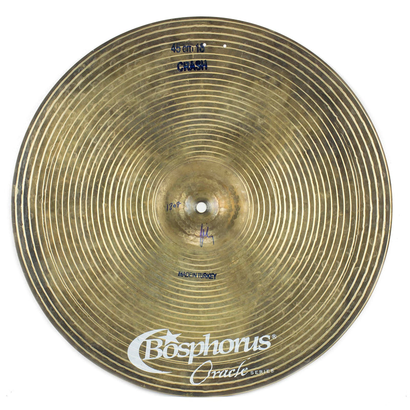 Bosphorus 18" Oracle Crash - 1308G - Used