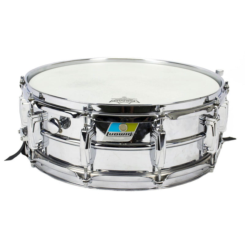 Ludwig 14x5 Supraphonic Early 80'S B/O Badge - Used