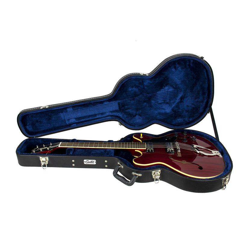 Guild Newark Street Starfire IV Electric - Cherry Red - With Case - Used