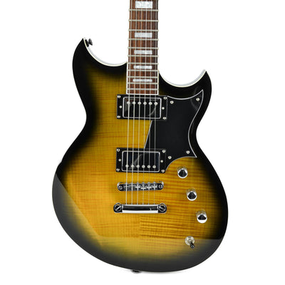 Reverend Sensei HB Flame Maple Electric Guitar - Tobacco Burst - Used