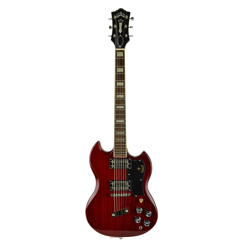 Guild S-100 Polara - Cherry Red - With Case - Used