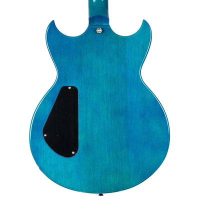 Reverend Manta Ray HB Electric Guitar - Turquoise Flame Maple - Used