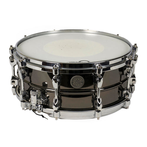 Tama 14x6 Starphonic Steel Black Nickel Snare - Used