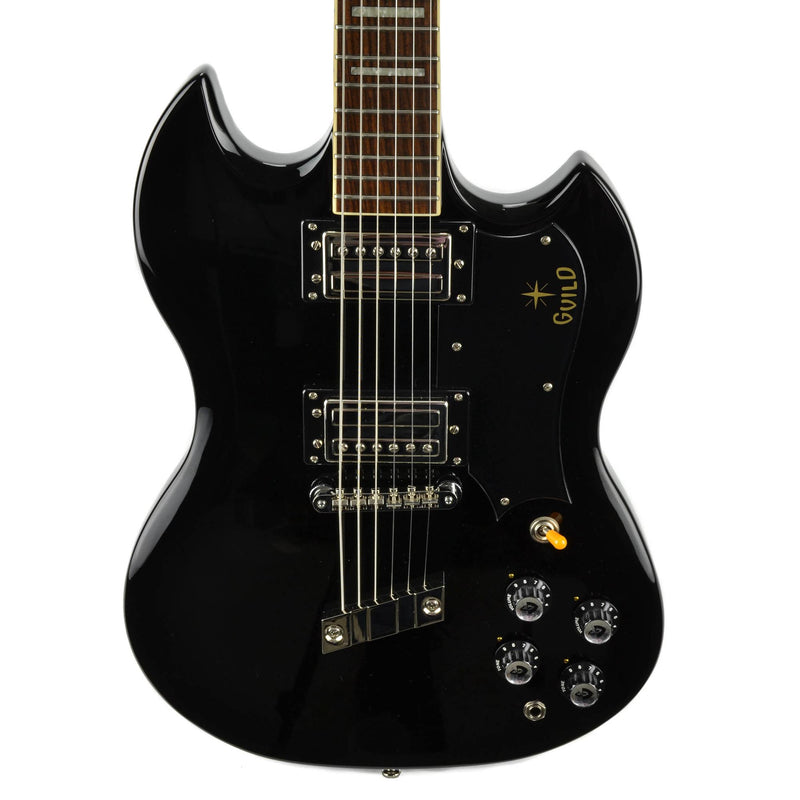 Guild S-100 Polara - Black - With Case - Used