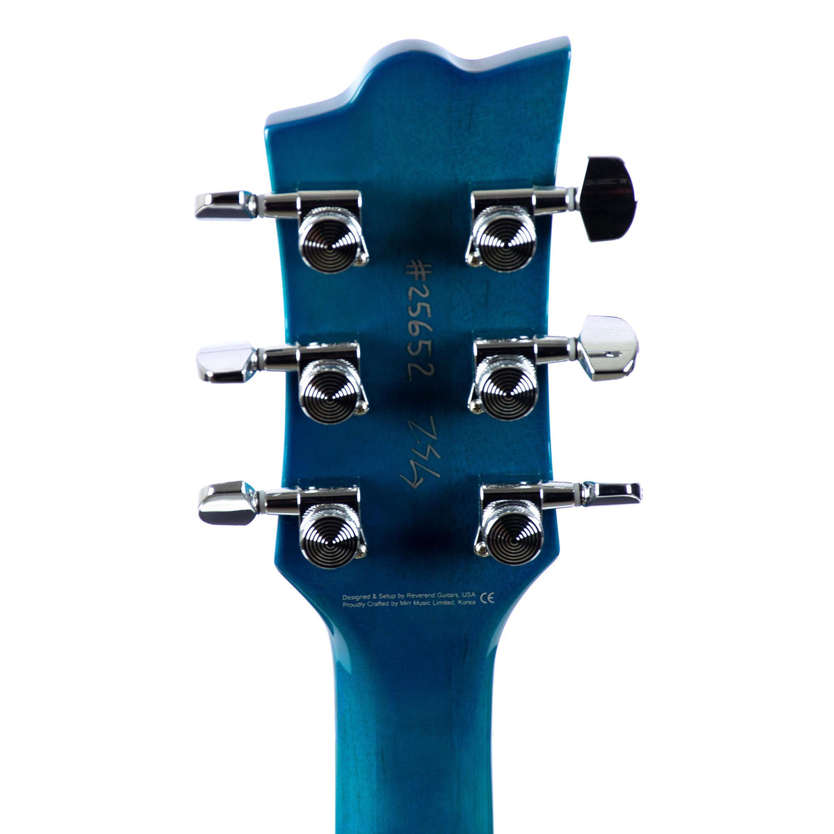 Reverend Manta Ray HB Electric Guitar - Turquoise Flame Maple - Used