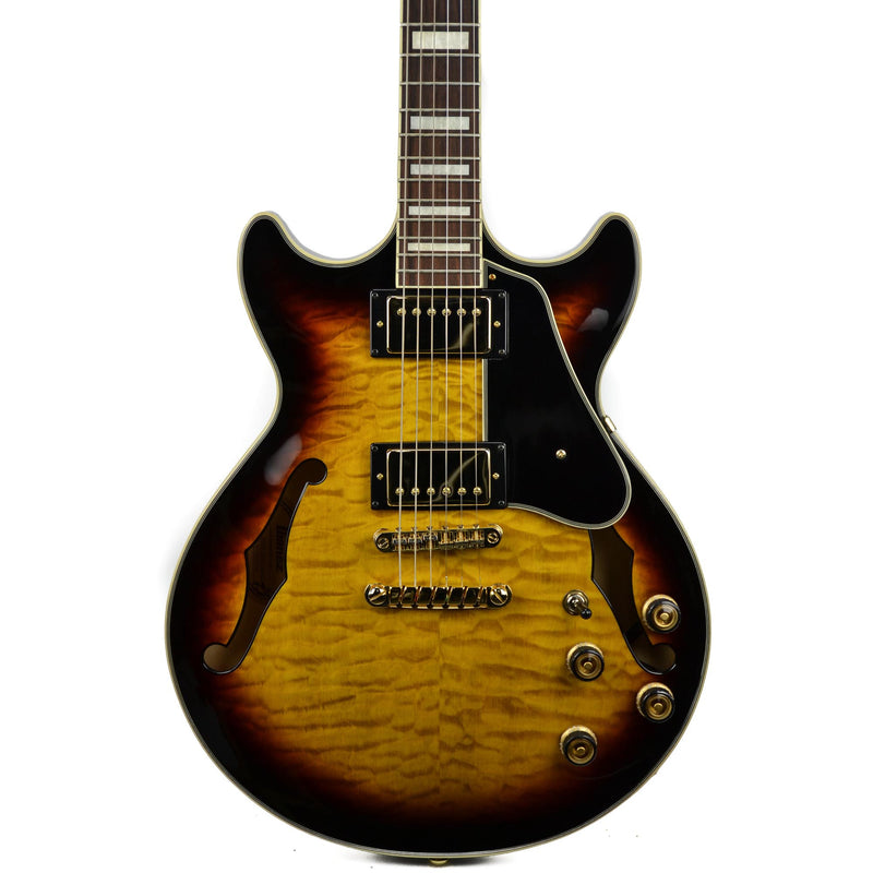 Ibanez AM Series Hollow Guitar - Antique Yellow Sunburst