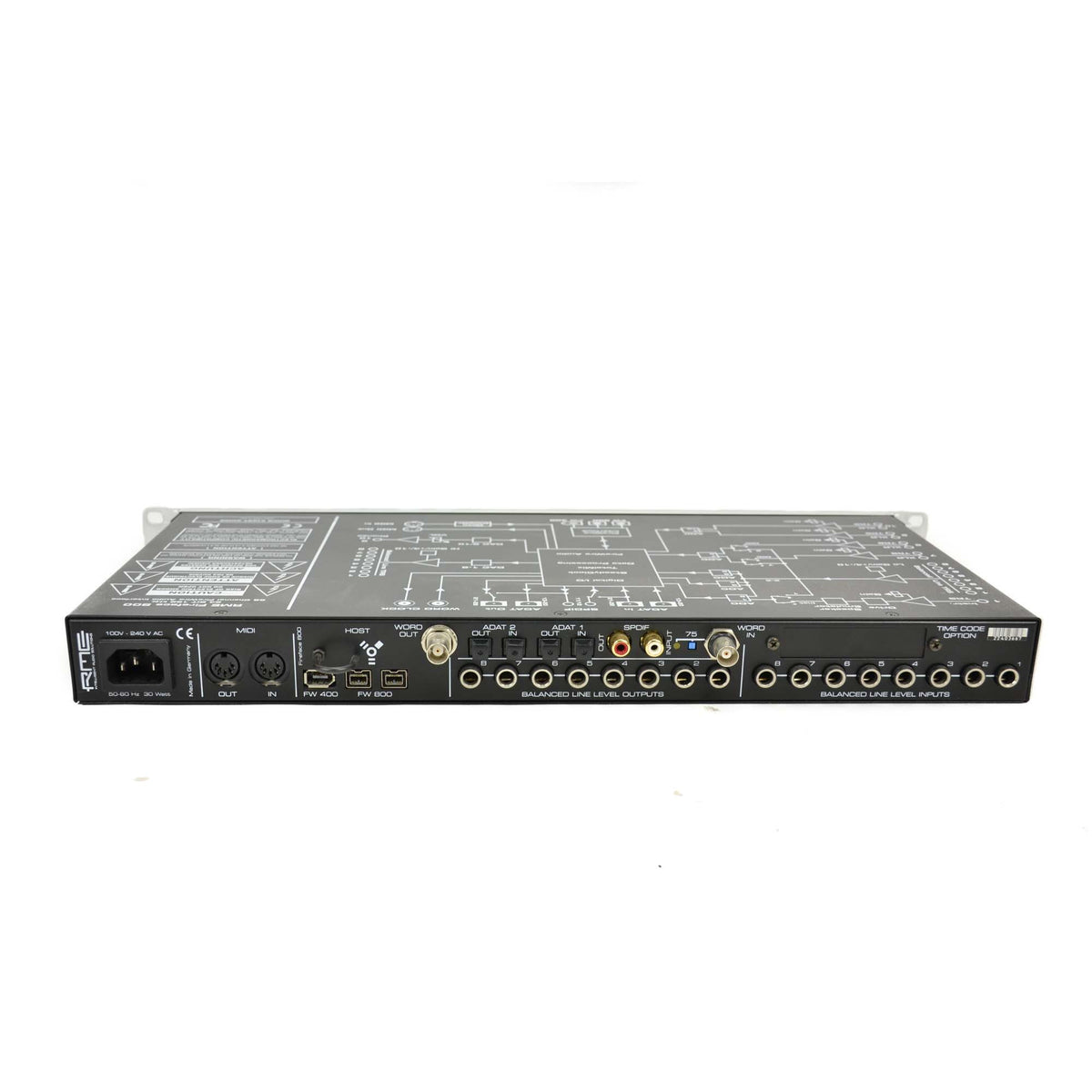 Used RME Fireface 800 Firewire Audio Interface