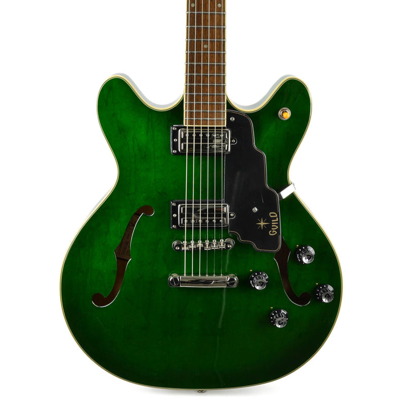 Guild Newark ST. Starfire IV ST - Maple - Emerald Green - Used