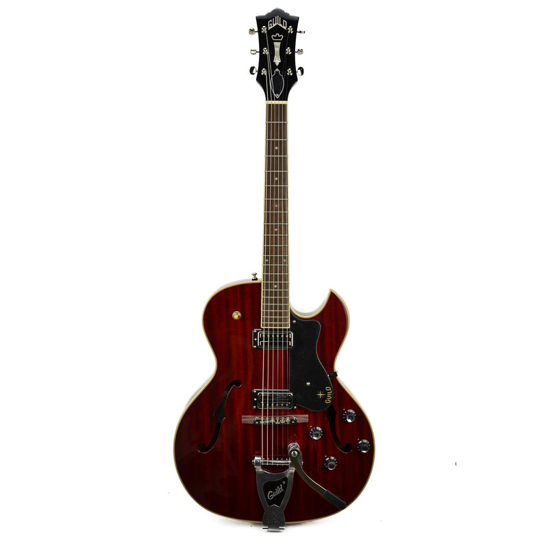Guild Newark Street Starfire 3 With Bigsby - Cherry Red