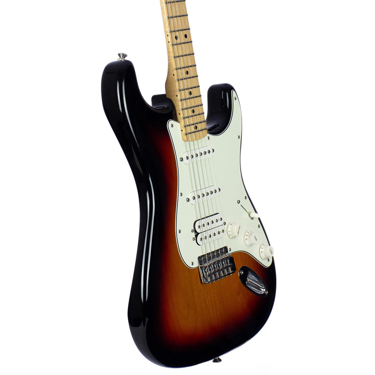 Fender Standard Stratocaster HSS Sunburst With Case