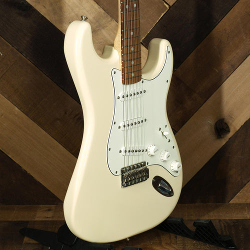 Fender Albert Hammond Jr. Signature Stratocaster, Rosewood, Olympic White - Used